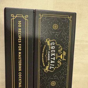 Cocktail Recipe Flash Cards: 100 Essential Cards with Step-by-Step Instructions